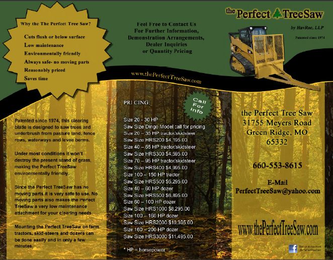 The Perfect Tree Saw TriFold